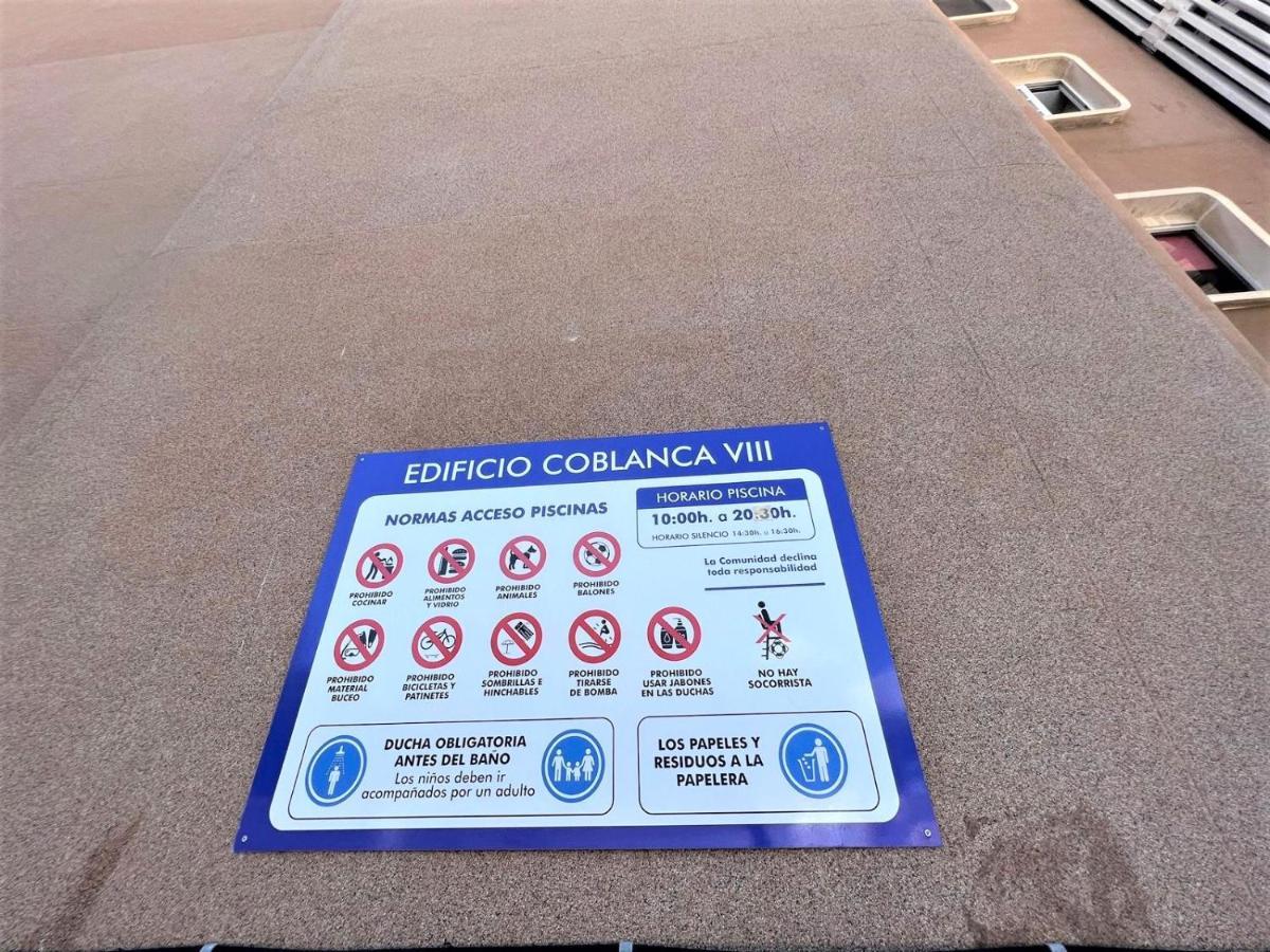 Ferienwohnung Coblanca 8-19º Benidorm Exterior foto